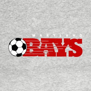 Defunct Maryland Bays Soccer 1989 T-Shirt